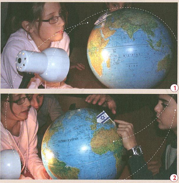 (בספר איור של נוגה ושביט משוחחים)